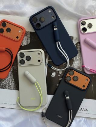 BEATS Case Com Magsafe e stand com corda. - Disponivel para 17 pro max