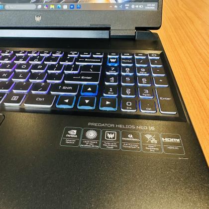 Acer Predator Helios Neo 16 | Core i7-13700HX | 16GB RAM | 1TB SSD | RTX 4050 6GB | 16”  Acer Predator Helios Neo 16 com Intel Core i7-13700HX (13ª ge