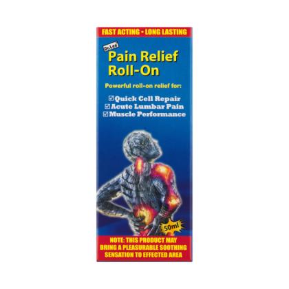 Roll-On para Alívio Rápido de Dores Musculares e Lombares 50ml