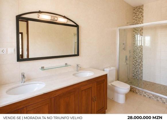 vendo excelente moradia tp4 no triunfo Velho, zona calmo e seguro