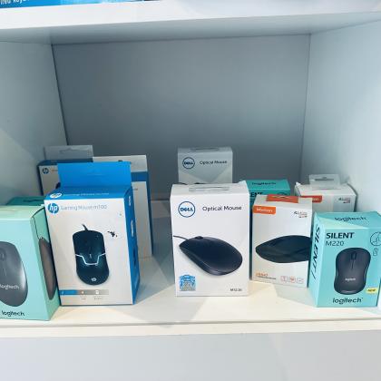 Atenção : Mouses com fio, Mouse sem fio,  Tudo novo