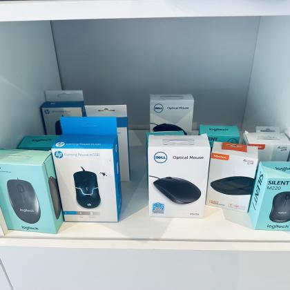 Atenção : Mouses com fio, Mouse sem fio,  Tudo novo