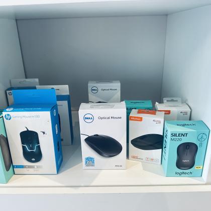 Atenção : Mouses com fio, Mouse sem fio,  Tudo novo