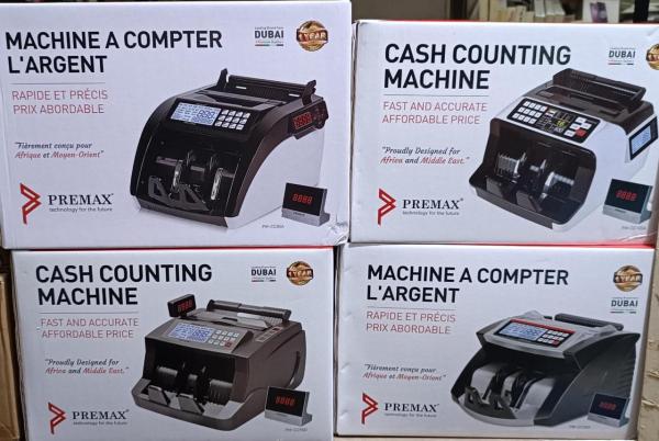 MÁQUINAS DE CONTAR DINHEIRO PREMAX SELADAS