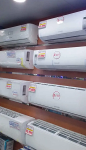 Ar condicionados e Máquinas de lavar venda e montagem